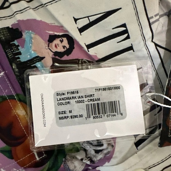 Ovadia and sons bottom up LANDMARK IAN SHIRT - Picture 5 of 6